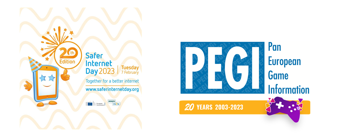 Safer internet day 20 years & PEGI 20 years